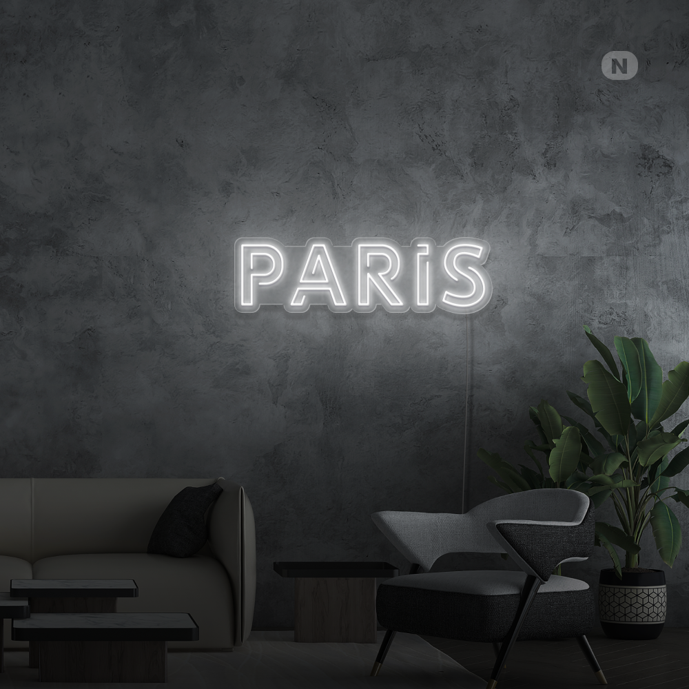 Éclairage au néon Paris