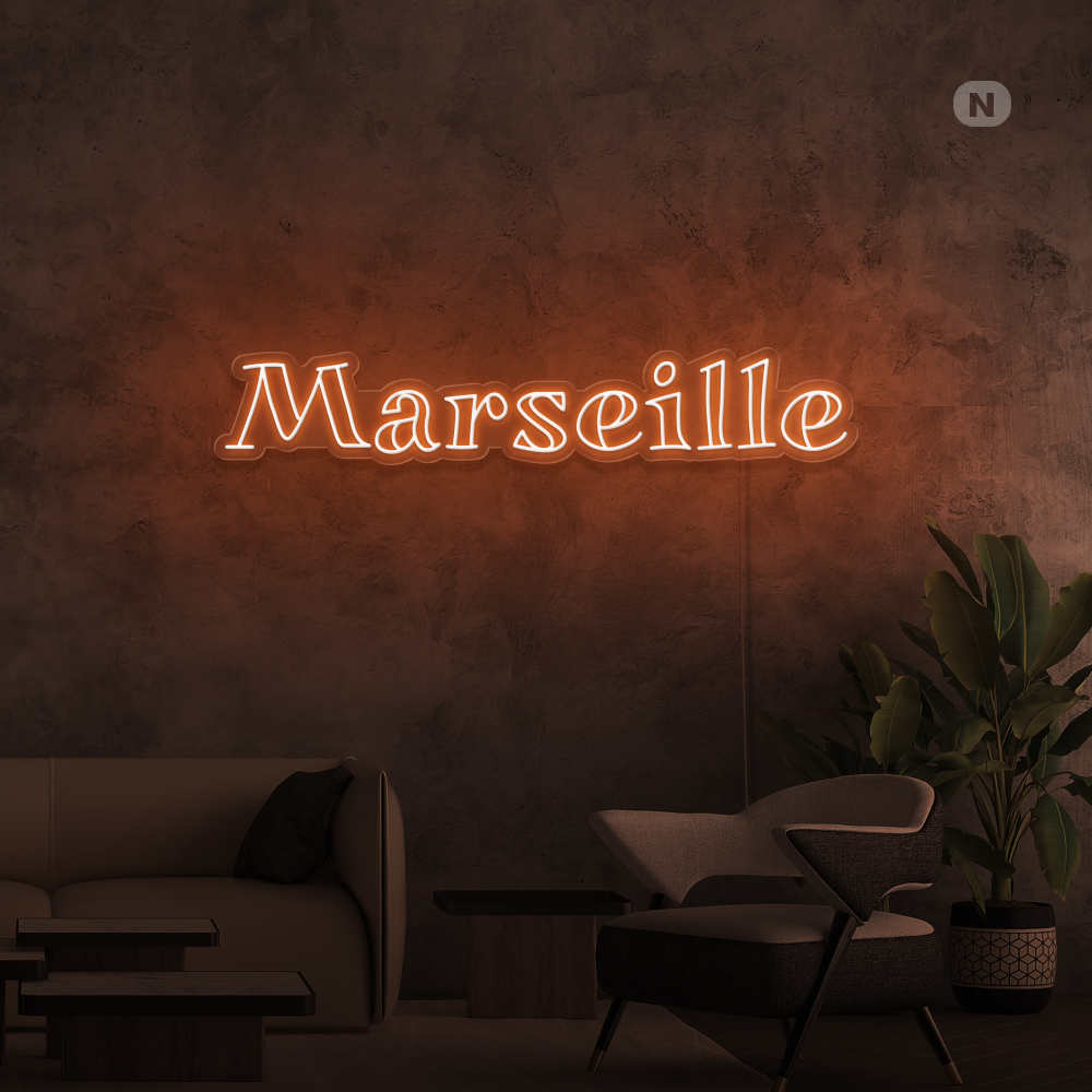 Éclairage au néon Marseille