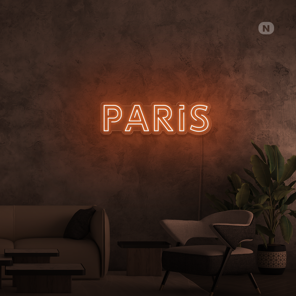 Éclairage au néon Paris