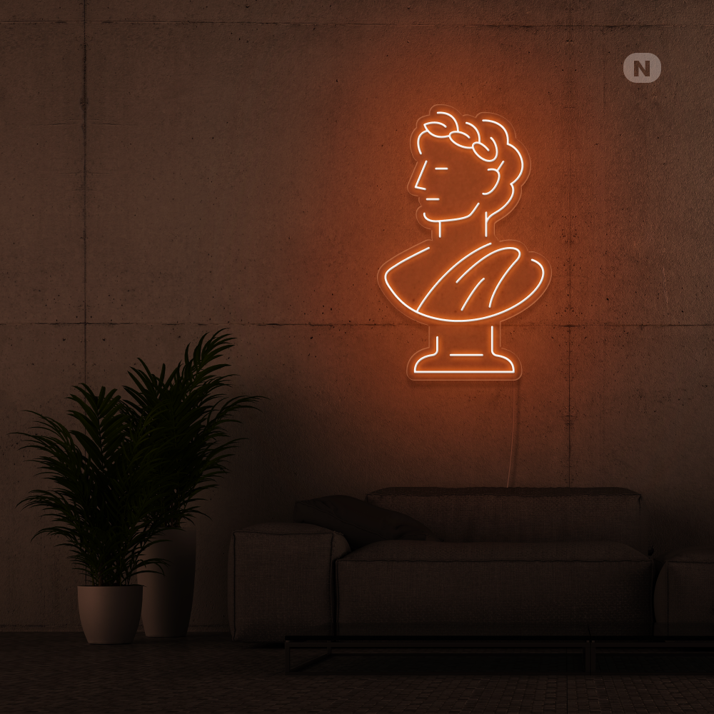 Enseigne néon César