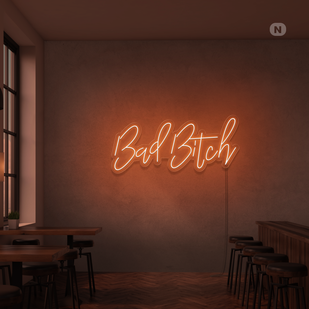 Enseigne Néon Bad Bitch