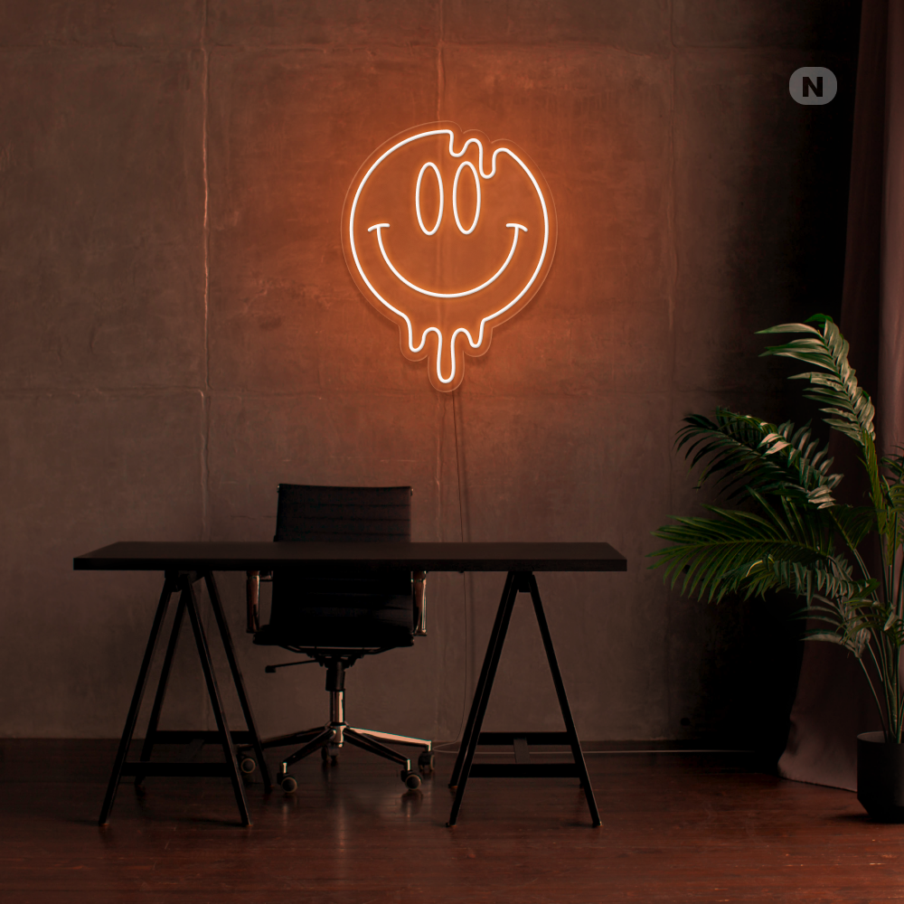 Enseigne Néon Sourire