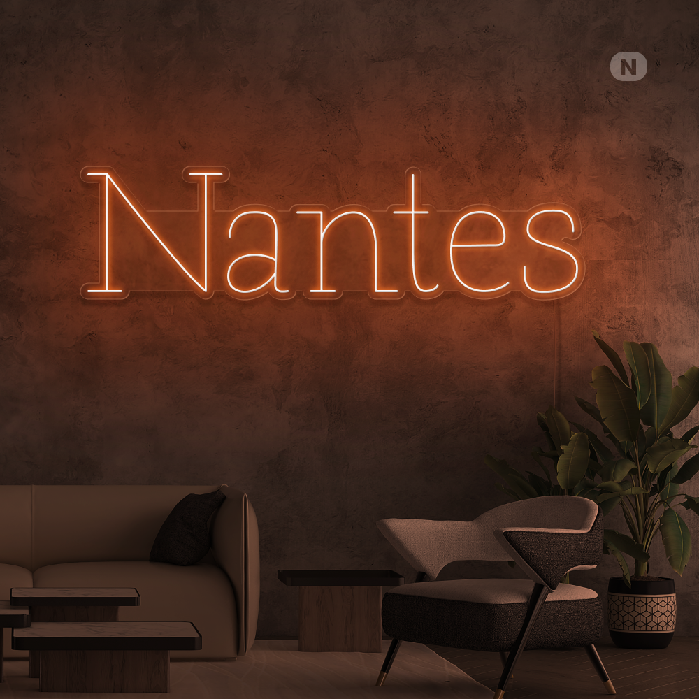 Éclairage au néon Nantes