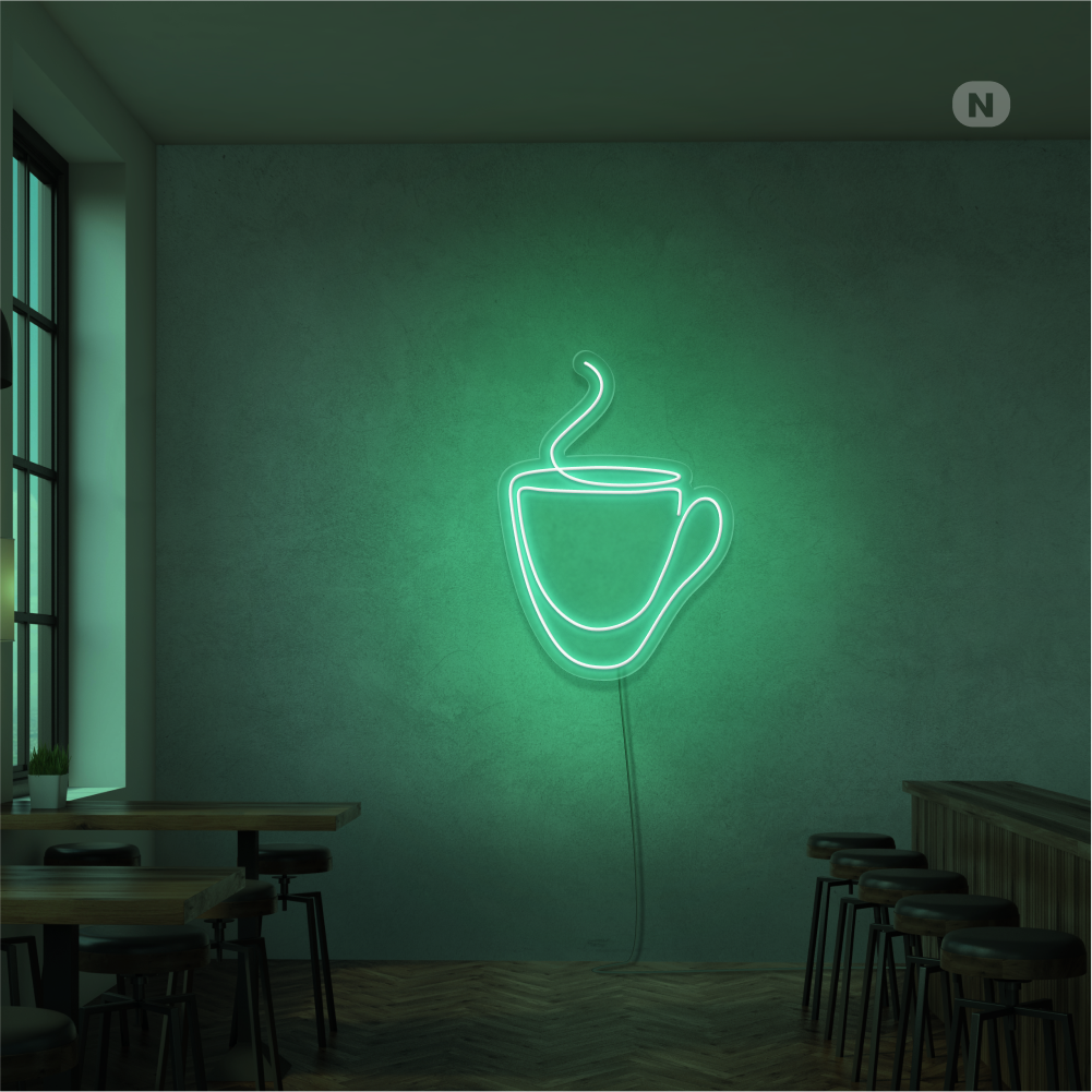 Enseigne Néon Tasse à café