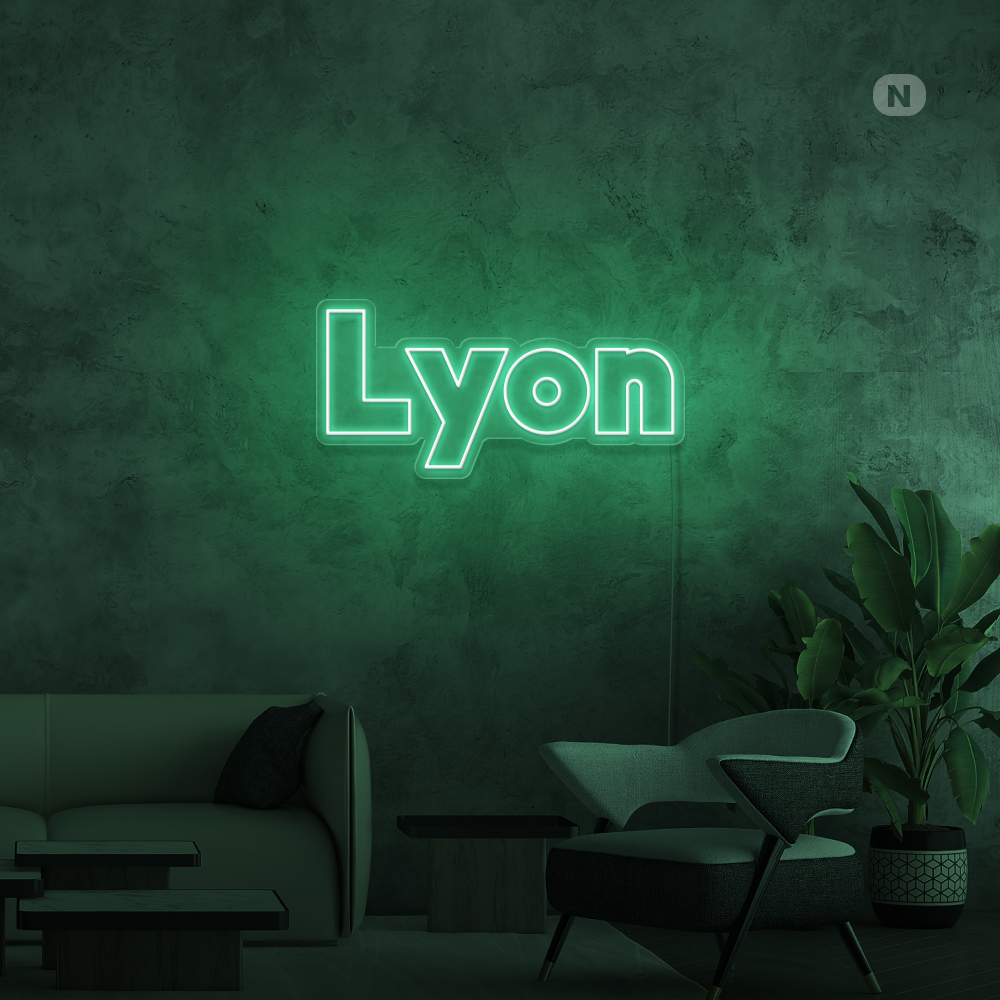 Éclairage au néon Lyon