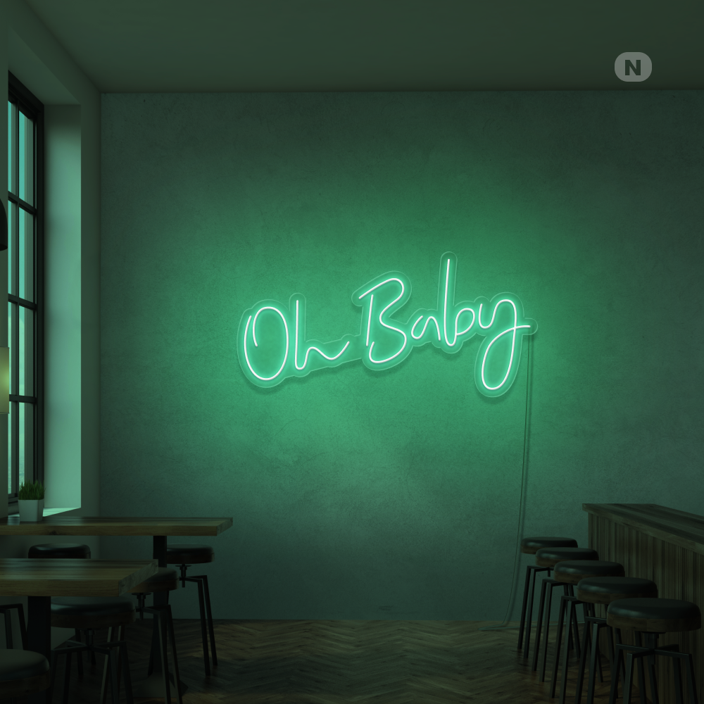 Enseigne Néon Oh Baby