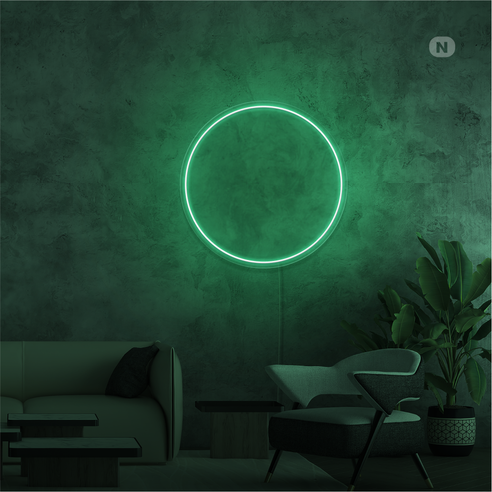Enseigne Néon Cercle ZEN