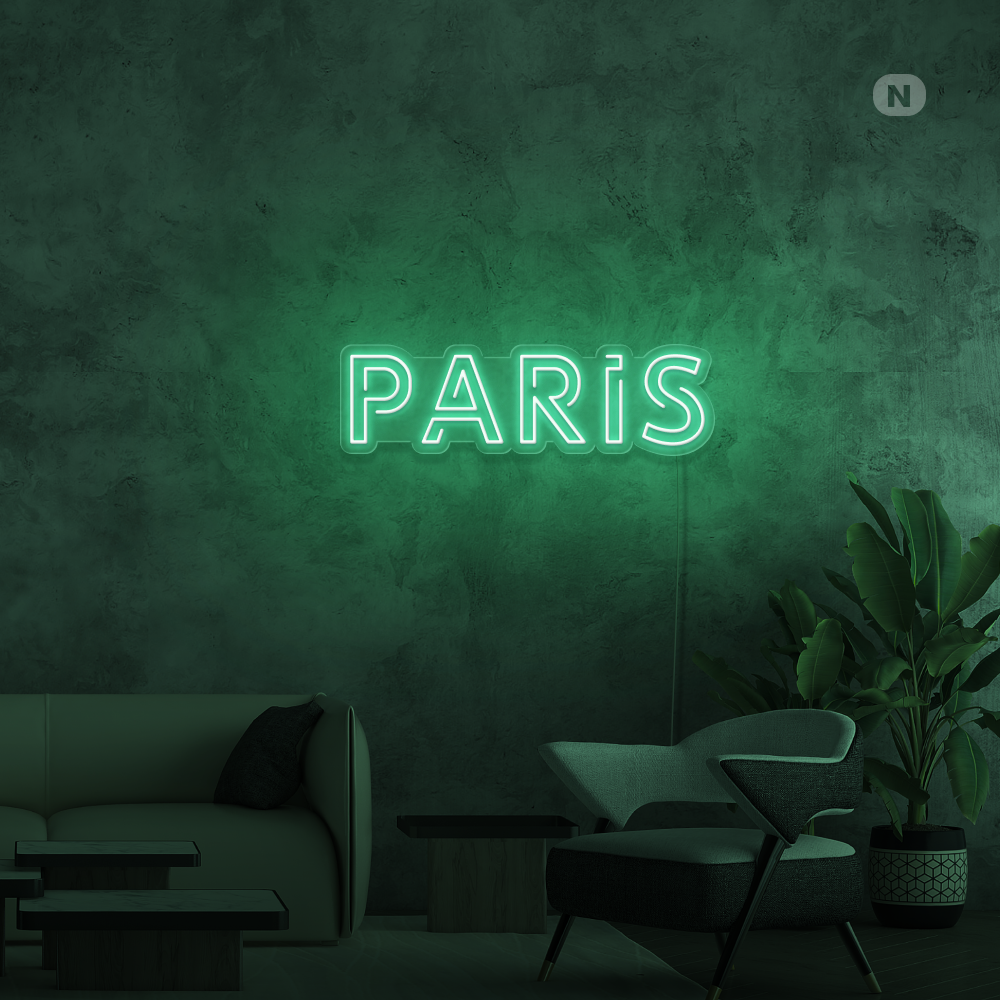 Éclairage au néon Paris