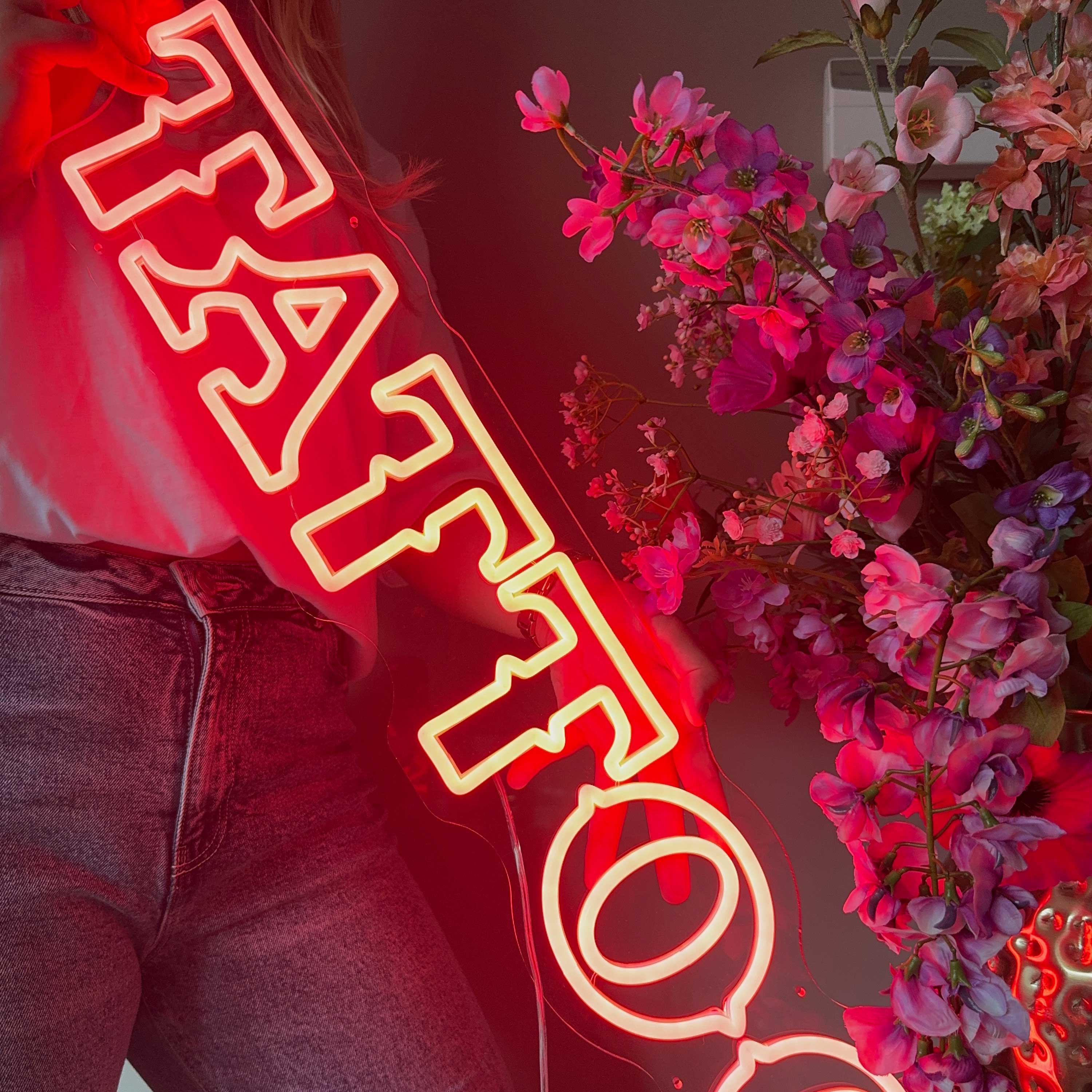 Enseigne néon Tattoo