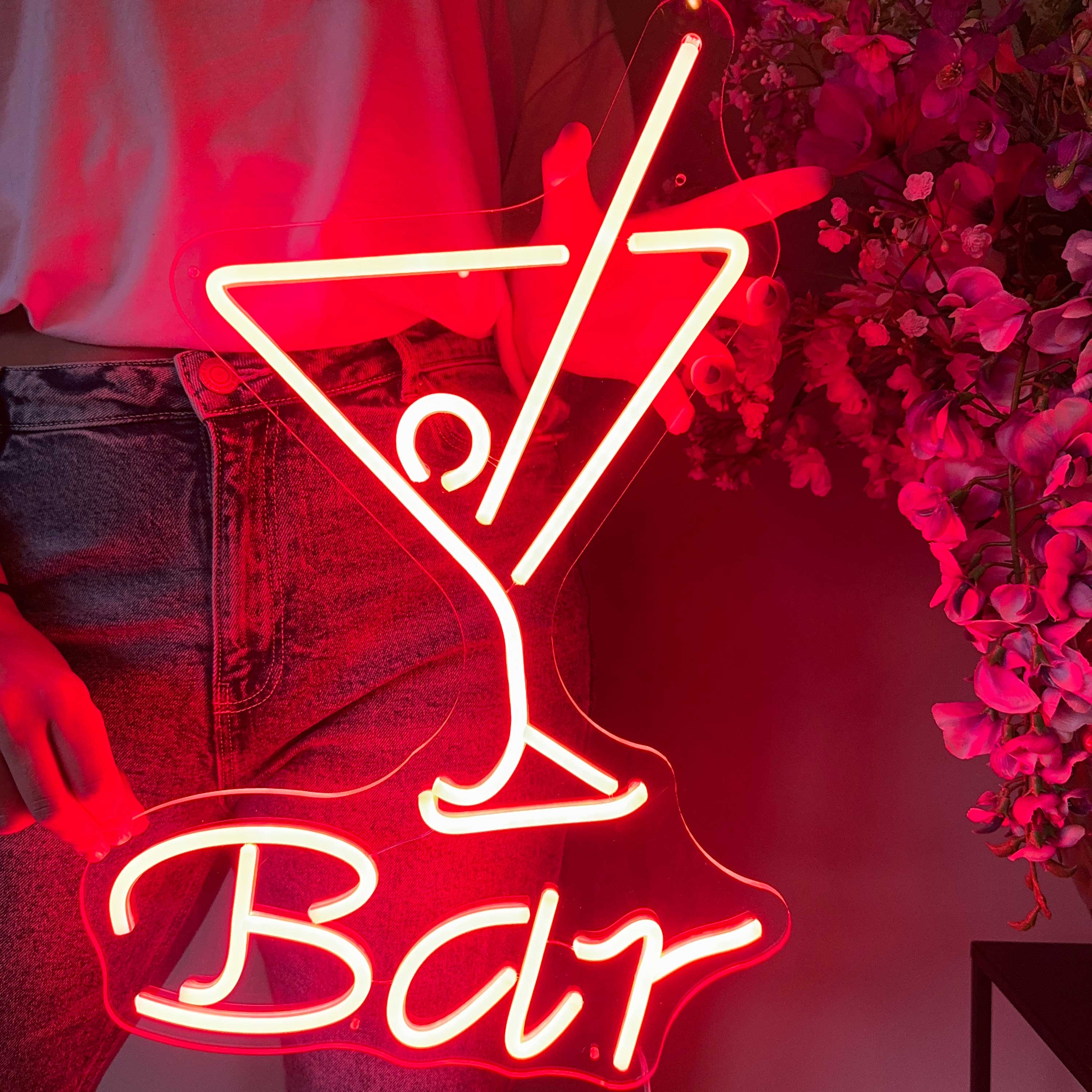 Enseigne néon Cocktail Bar