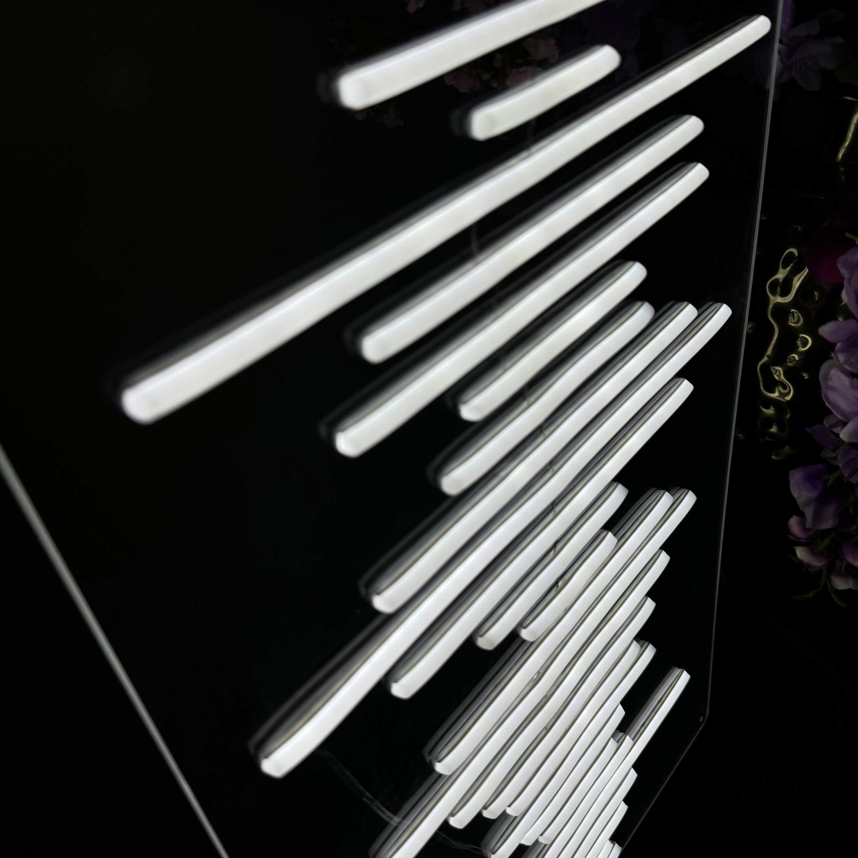 Enseigne néon Bar à musique