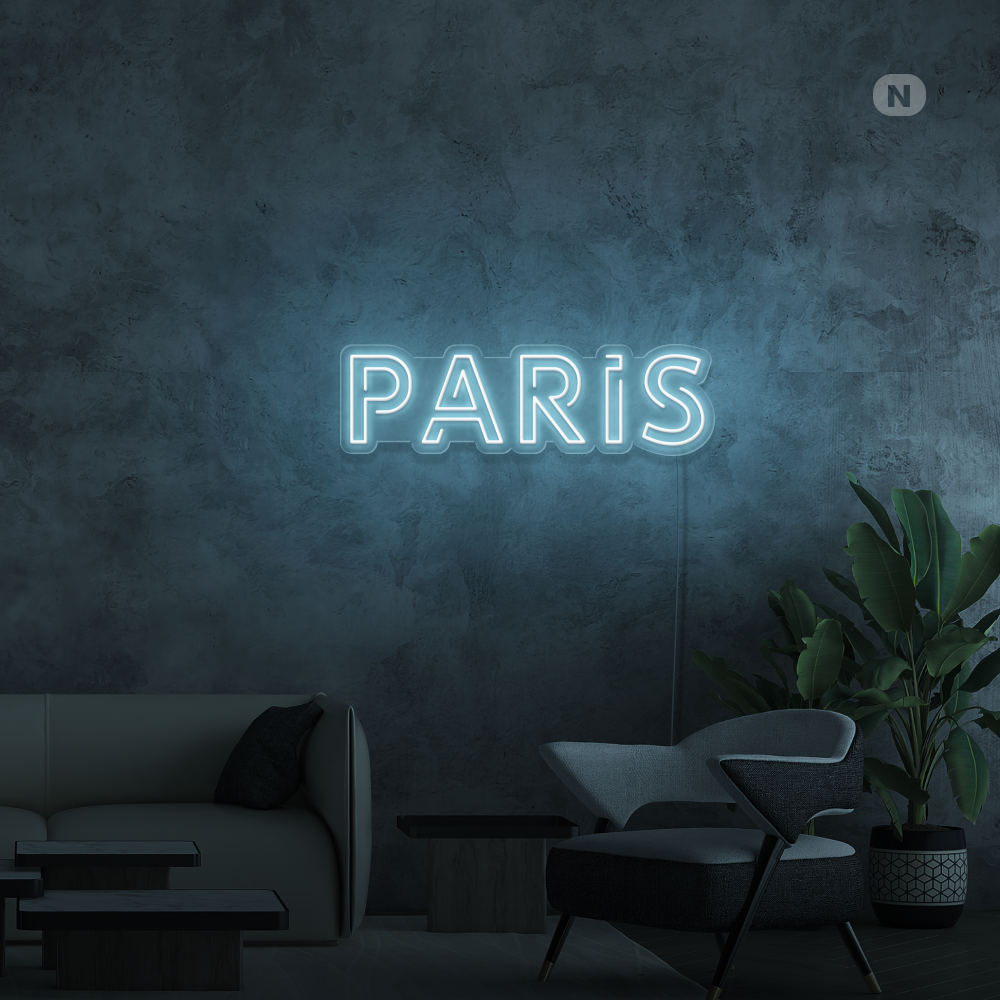 Éclairage au néon Paris