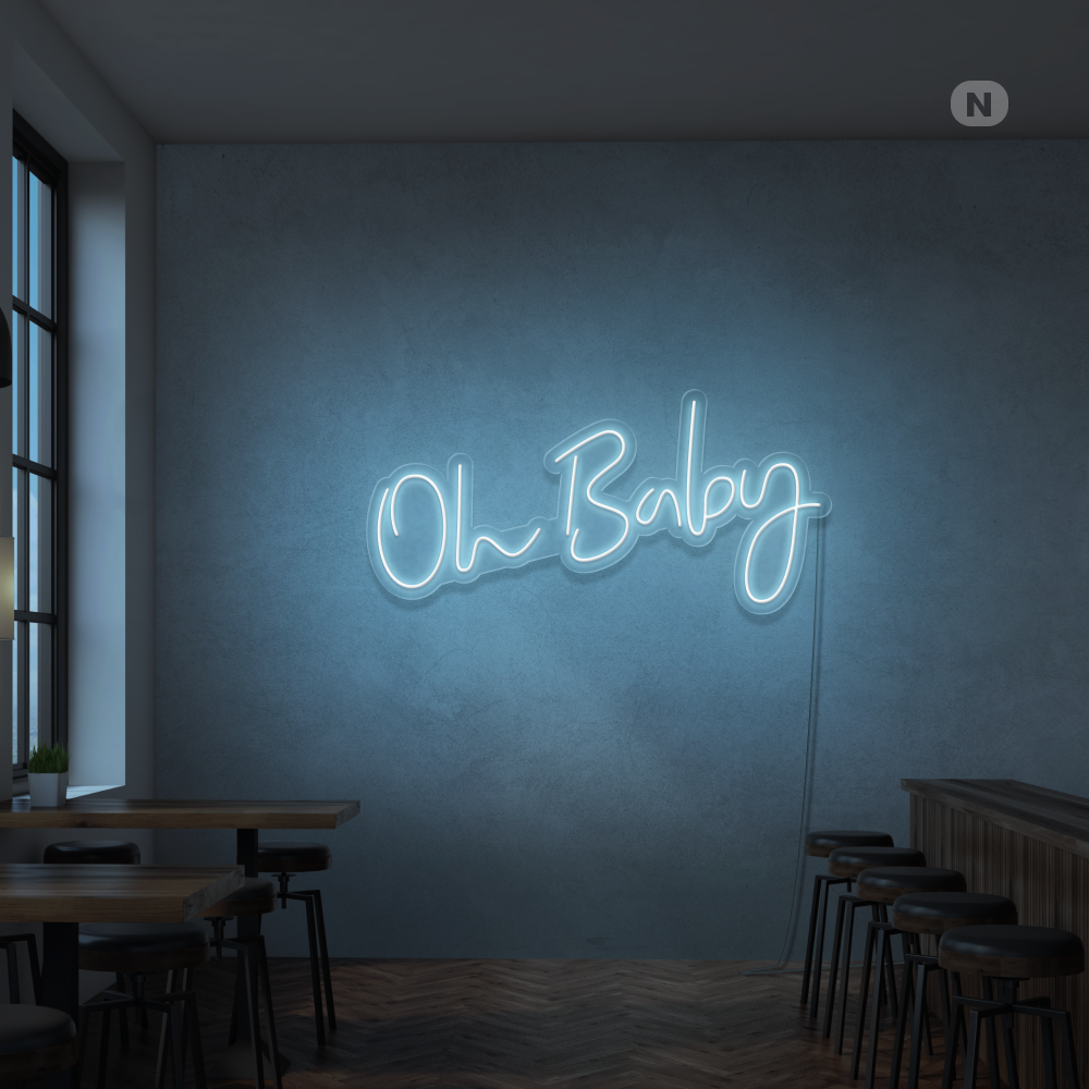 Enseigne Néon Oh Baby