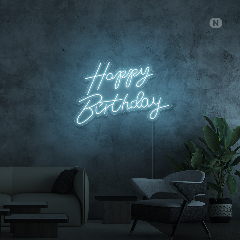 Enseigne Néon Happy Birthday
