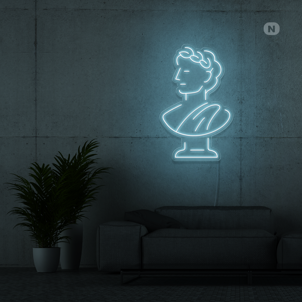 Enseigne néon César