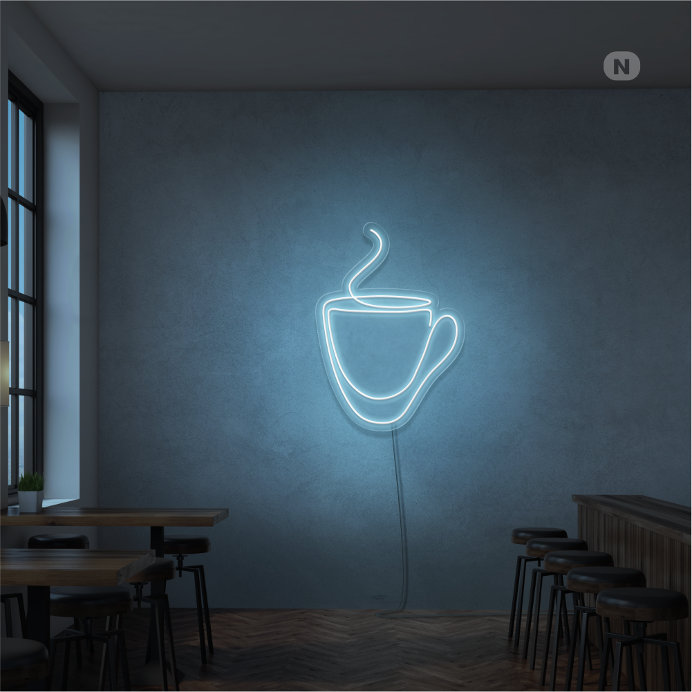 Enseigne Néon Tasse à café