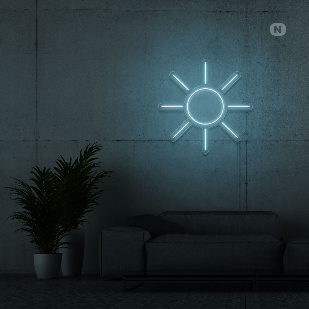 Enseigne Néon Soleil