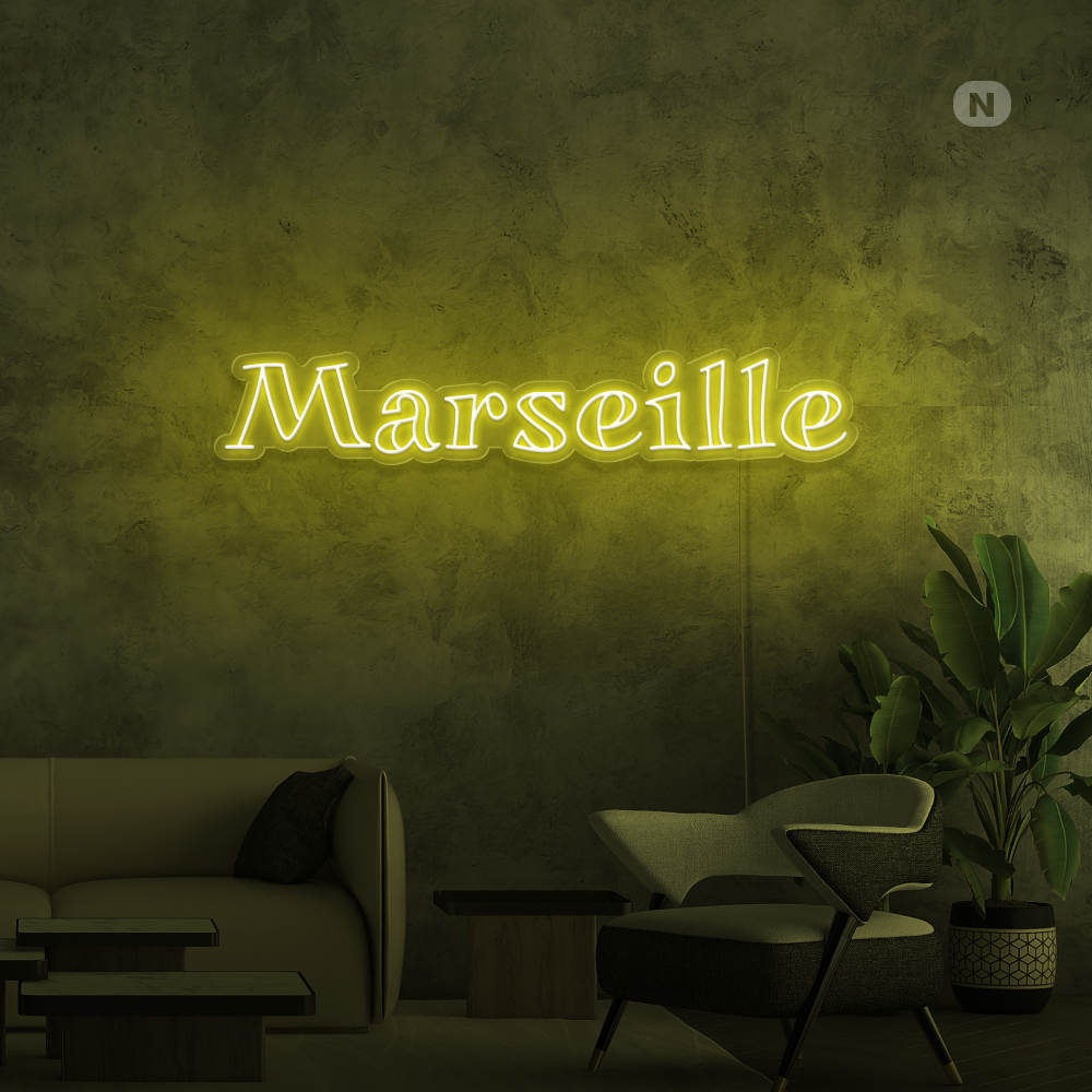Éclairage au néon Marseille