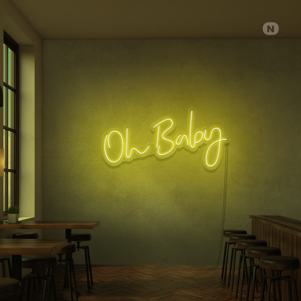 Enseigne Néon Oh Baby