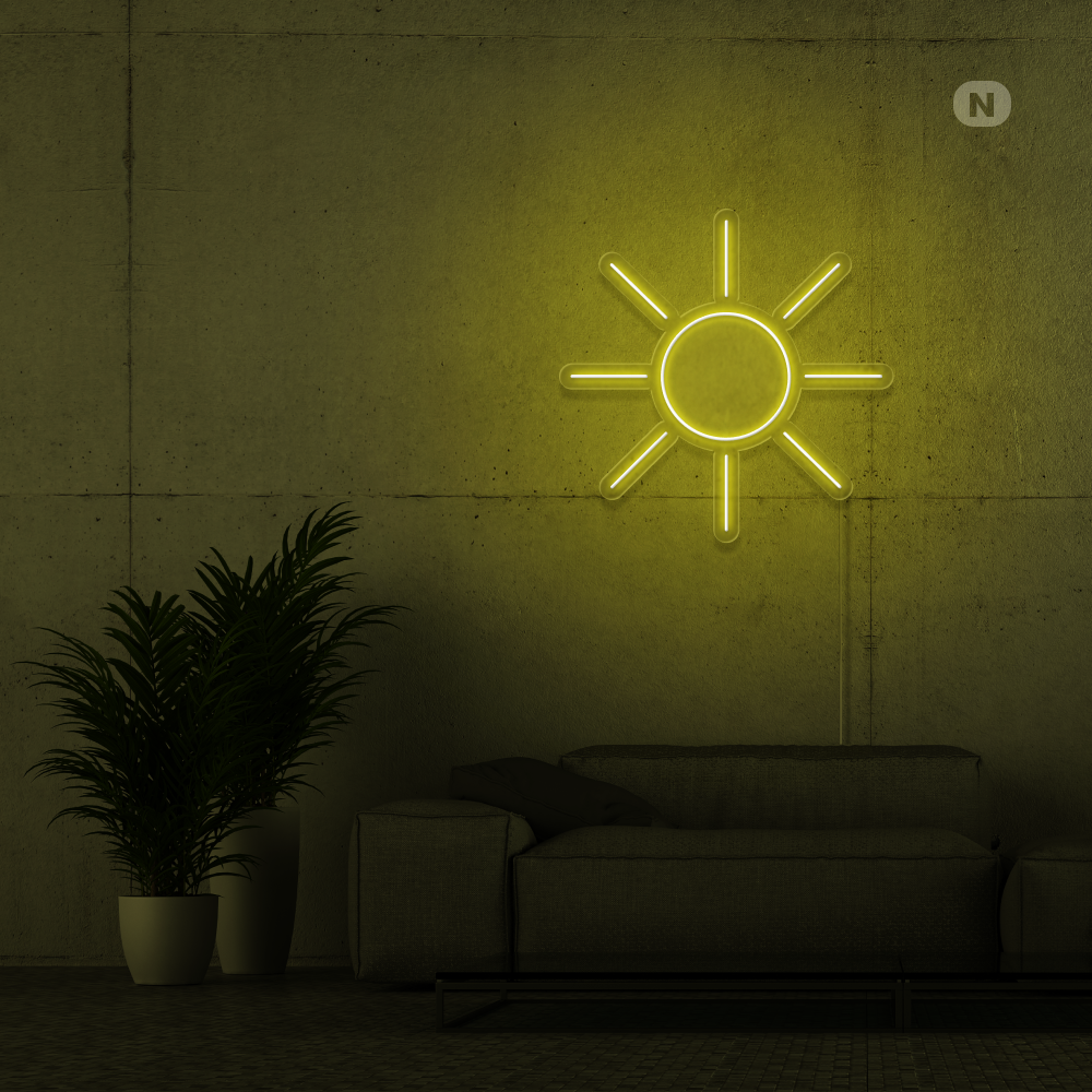 Enseigne Néon Soleil