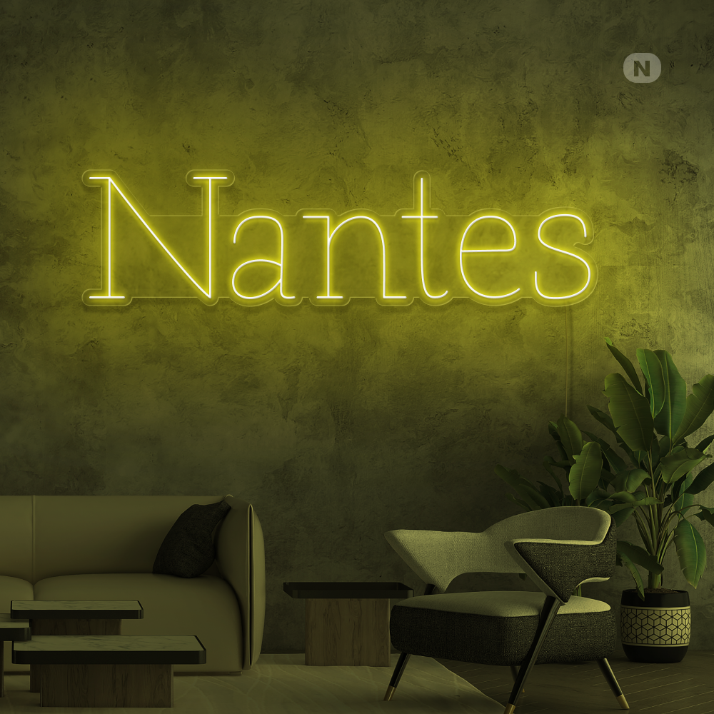 Éclairage au néon Nantes