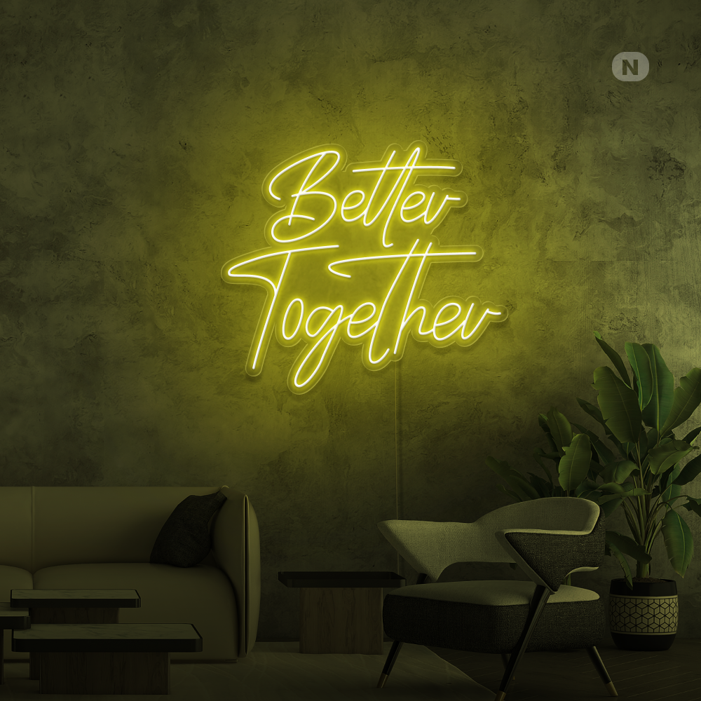 Enseigne Néon Better Together