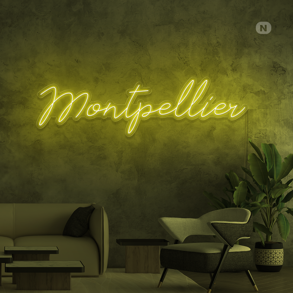 Éclairage au néon Montpellier