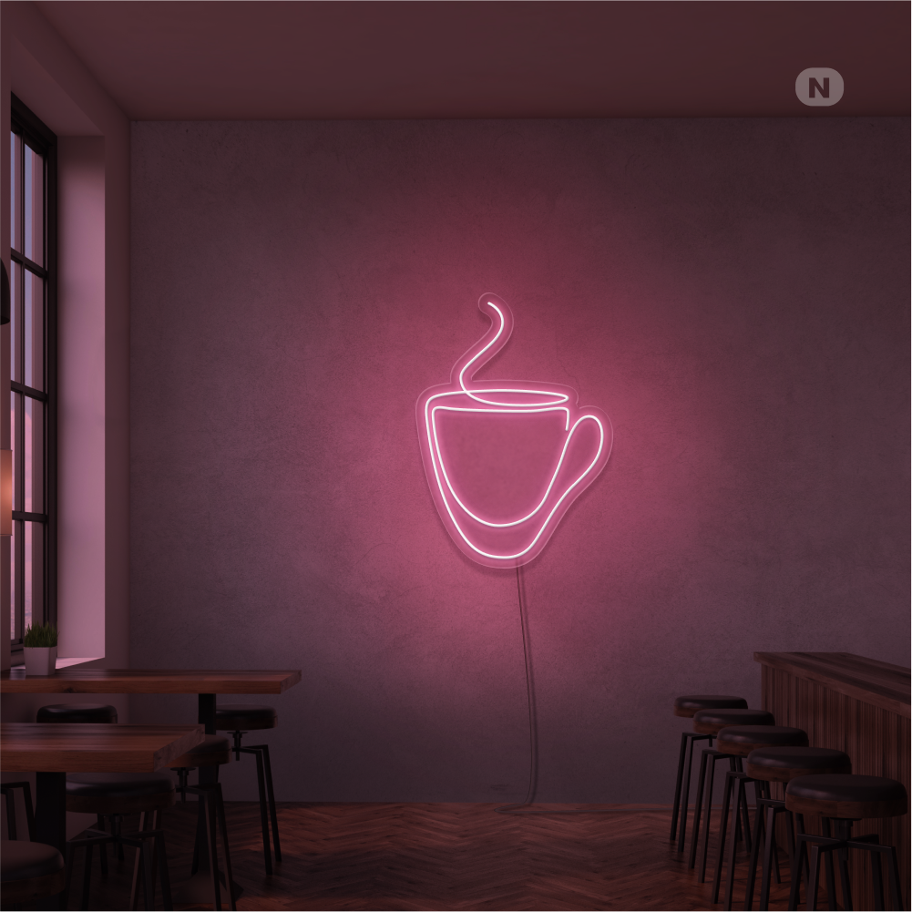 Enseigne Néon Tasse à café