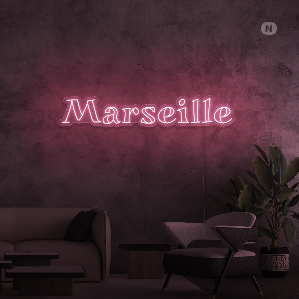 Éclairage au néon Marseille