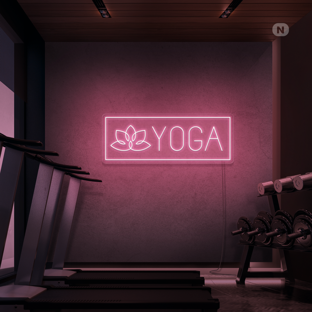 Enseigne Néon Yoga