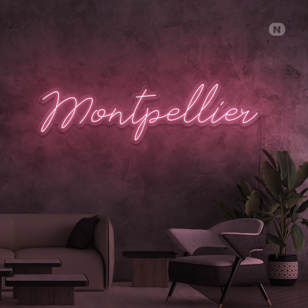 Éclairage au néon Montpellier