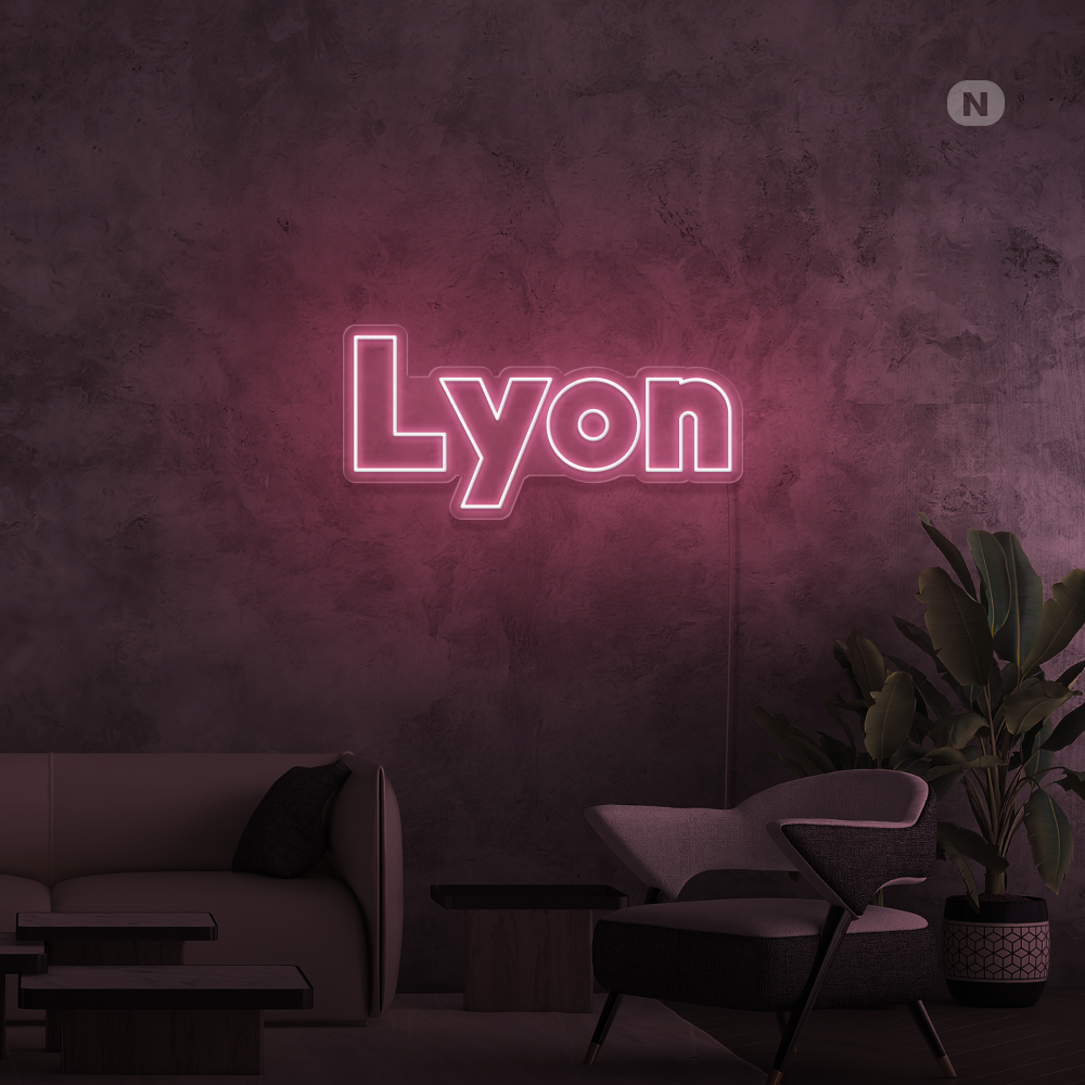 Éclairage au néon Lyon