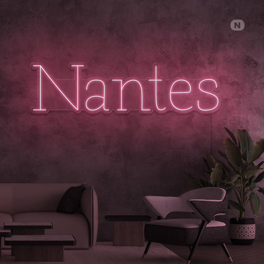 Éclairage au néon Nantes