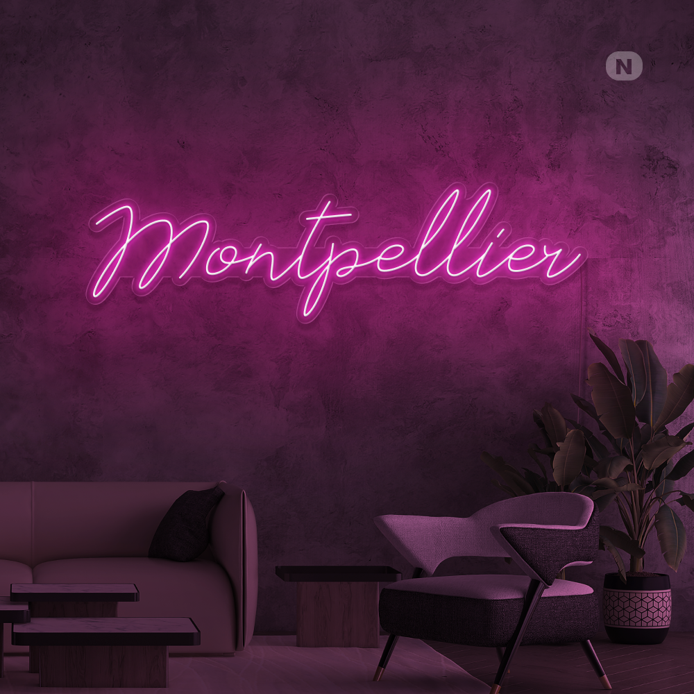 Éclairage au néon Montpellier