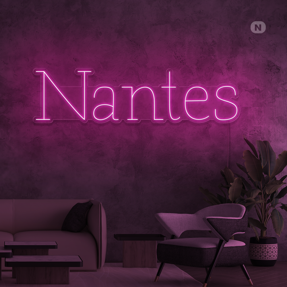 Éclairage au néon Nantes