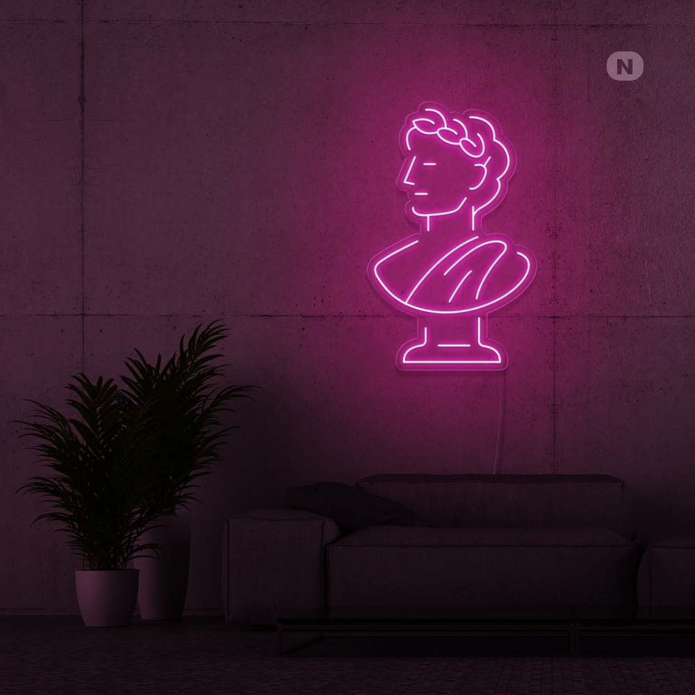 Enseigne néon César