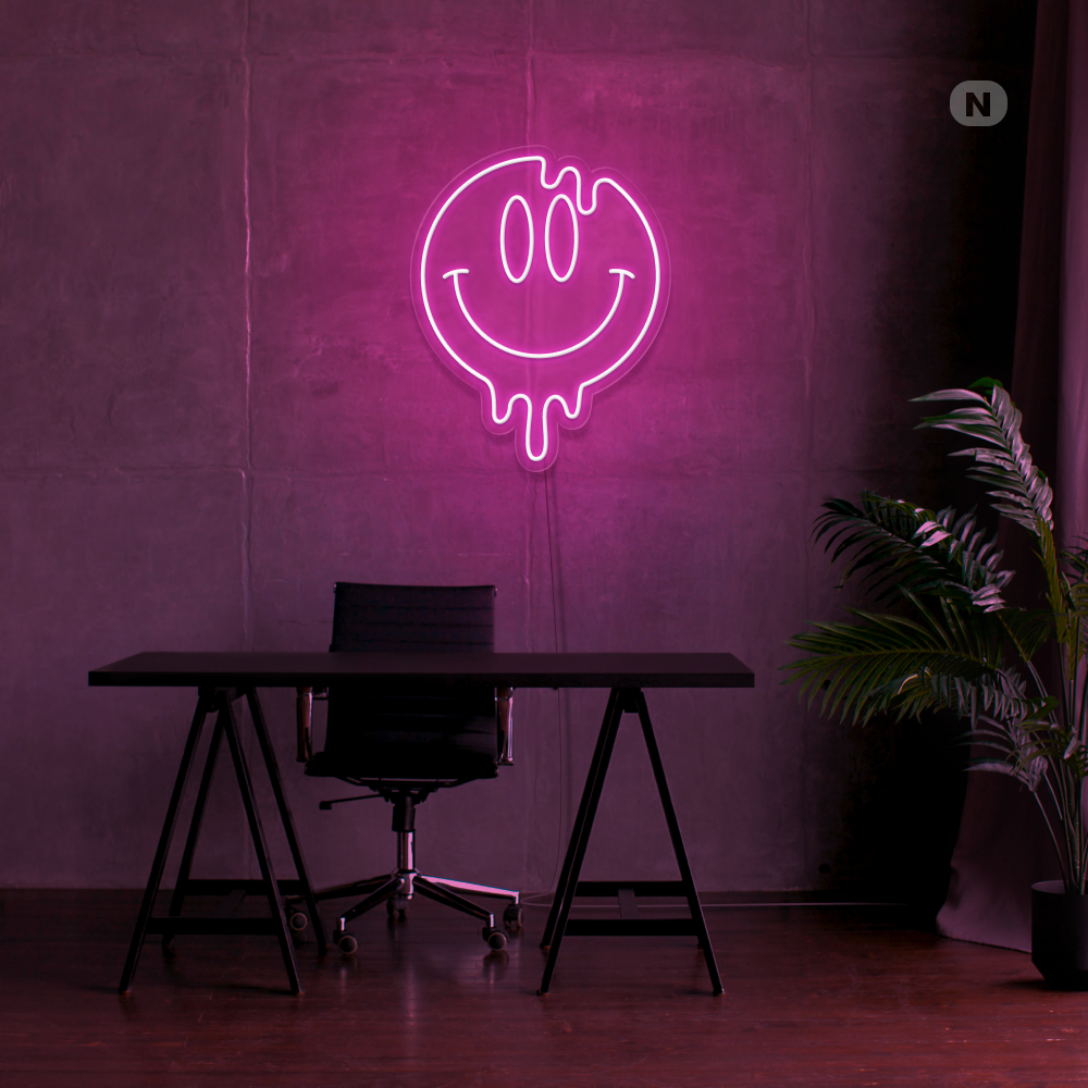 Enseigne Néon Sourire