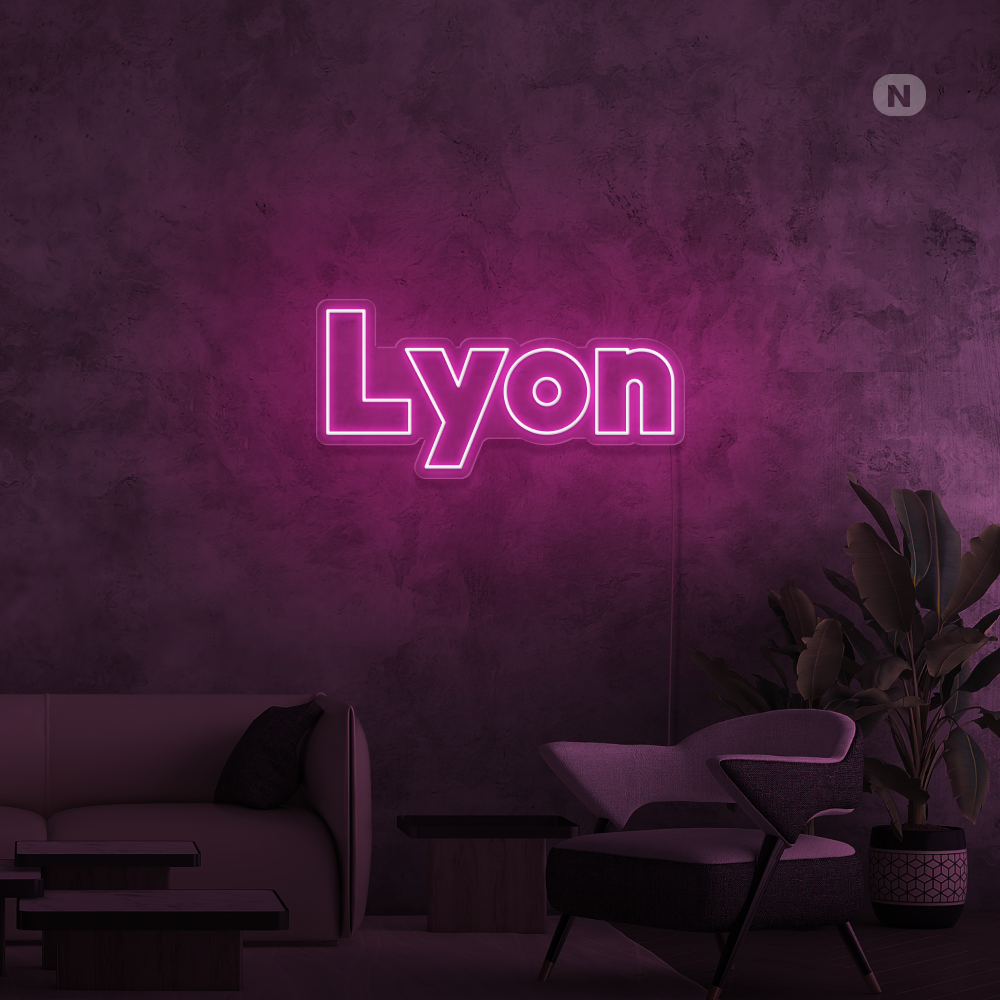 Éclairage au néon Lyon