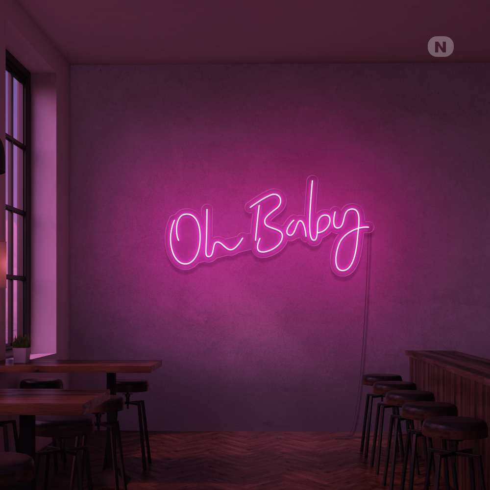 Enseigne Néon Oh Baby