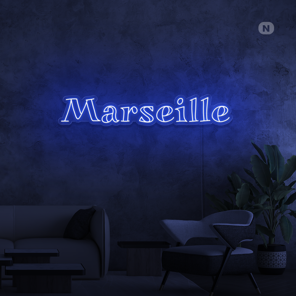 Éclairage au néon Marseille