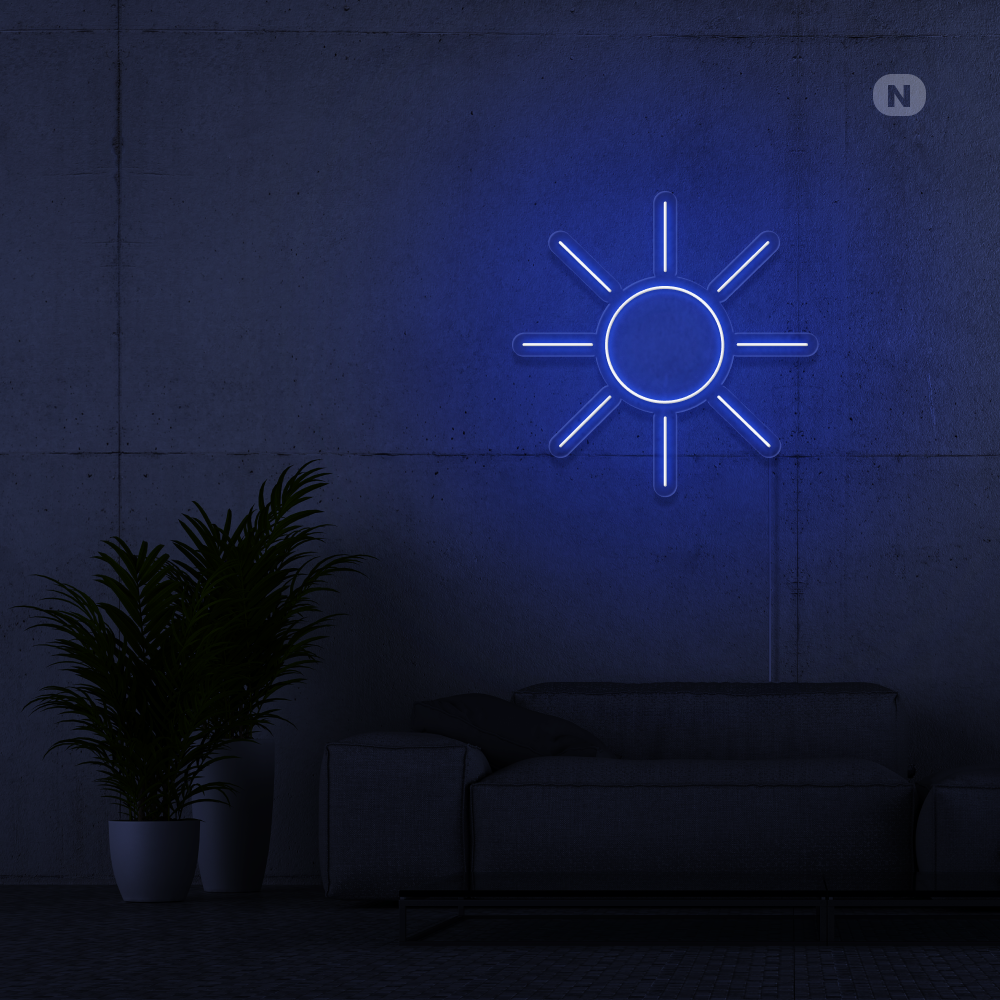Enseigne Néon Soleil