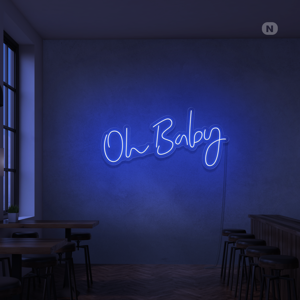 Enseigne Néon Oh Baby