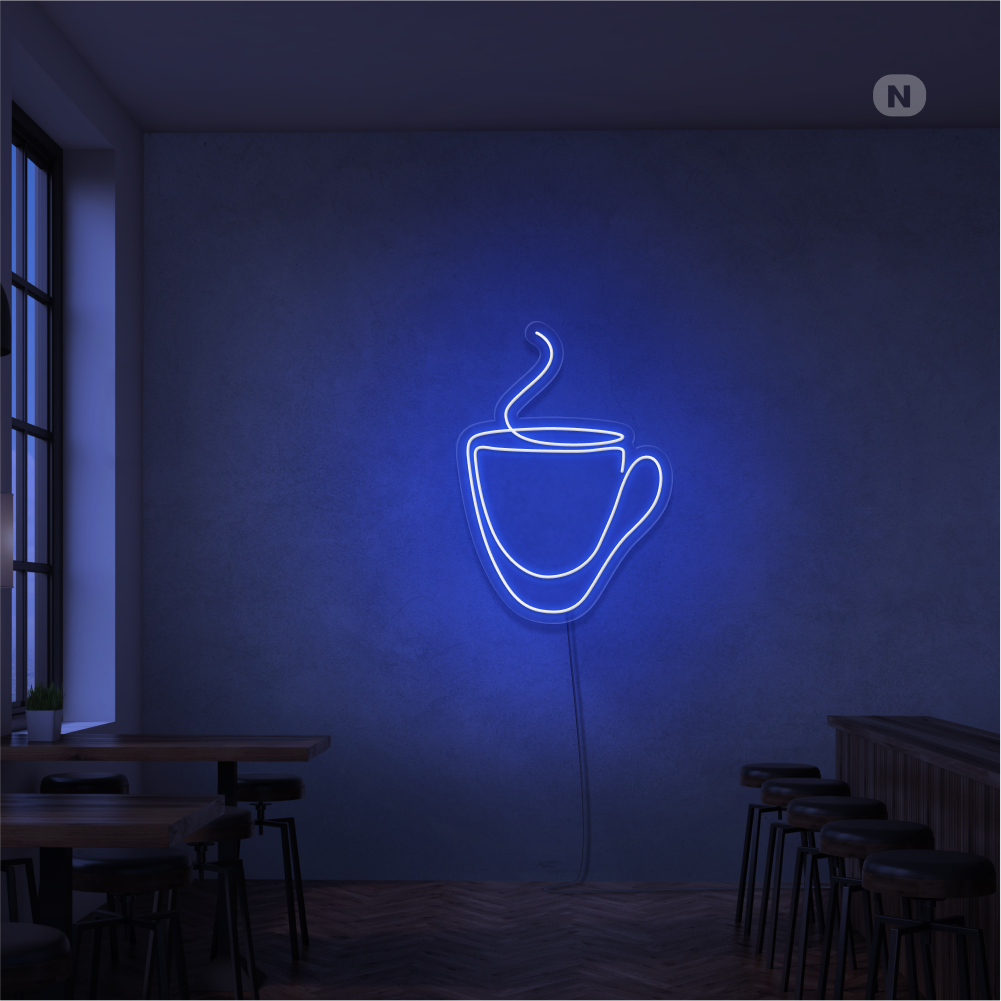 Enseigne Néon Tasse à café