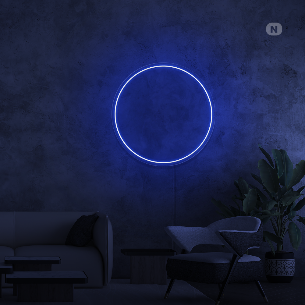 Enseigne Néon Cercle ZEN
