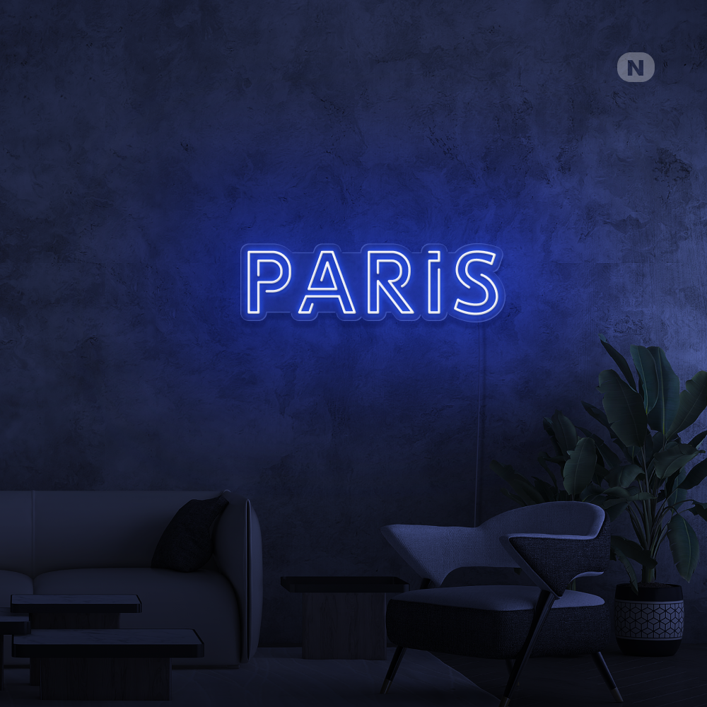 Éclairage au néon Paris