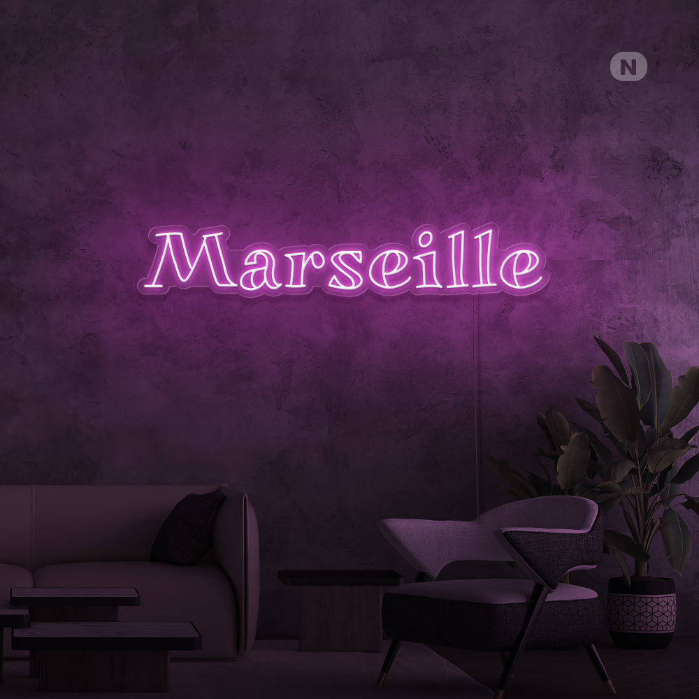 Éclairage au néon Marseille