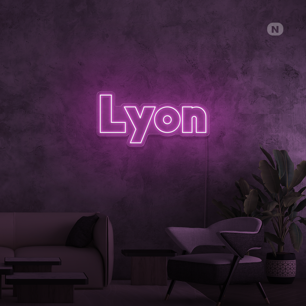 Éclairage au néon Lyon