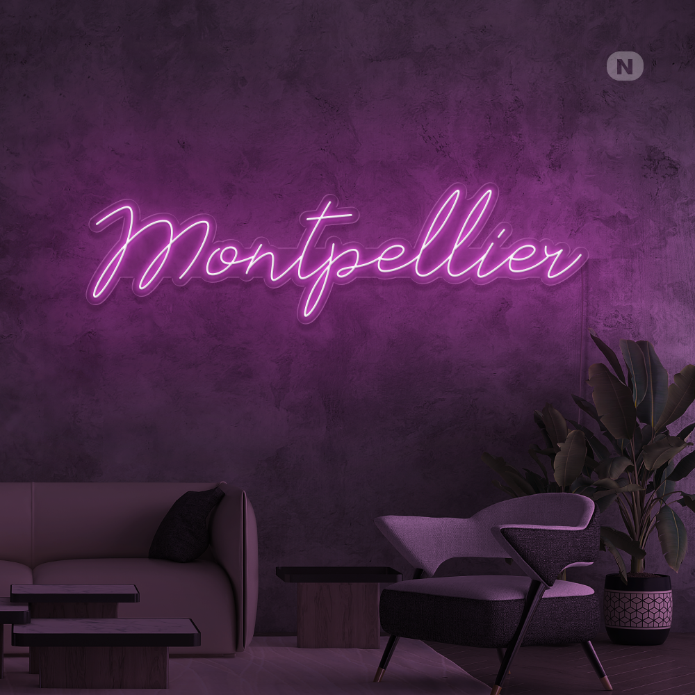 Éclairage au néon Montpellier