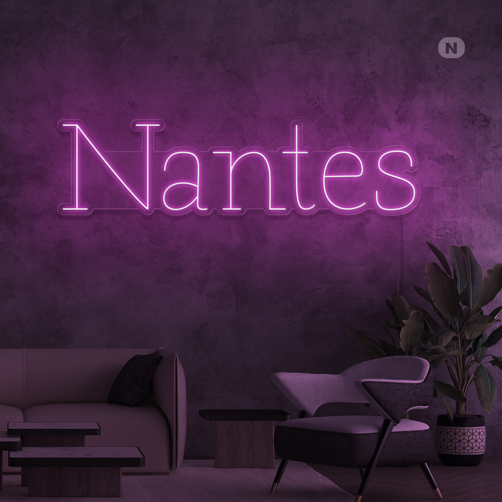 Éclairage au néon Nantes