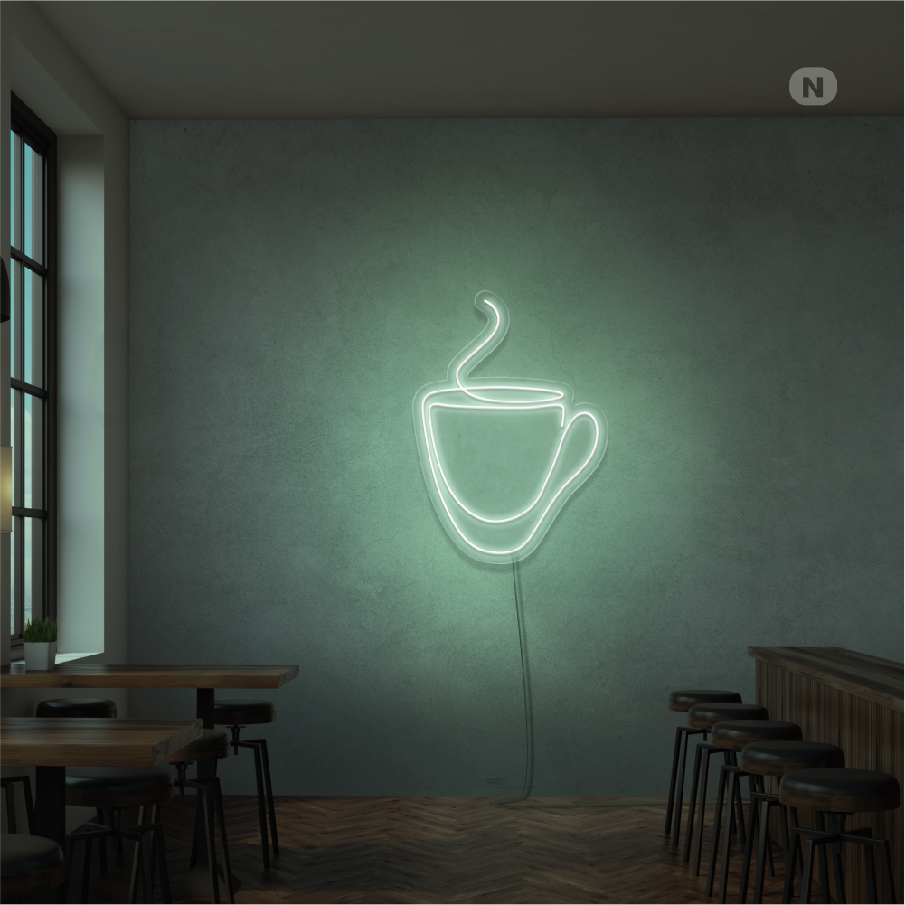 Enseigne Néon Tasse à café
